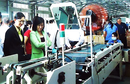 Khai trương máy in 6 màu Komori và nhà máy in bao bì