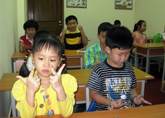 Giúp trẻ phát triển trí thông minh qua học “Toán trí tuệ”