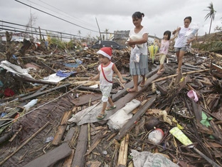 Bão Haiyan “phủ bóng đen” 
lên hội nghị LHQ về khí hậu