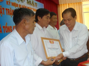 Họp mặt kỷ niệm 83 năm ngày thành lập mặt trận dân tộc thống nhất việt nam