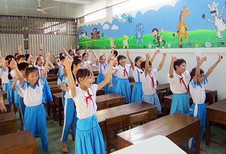 Nâng cao chất lượng dạy tiếng Anh cho học sinh tiểu học