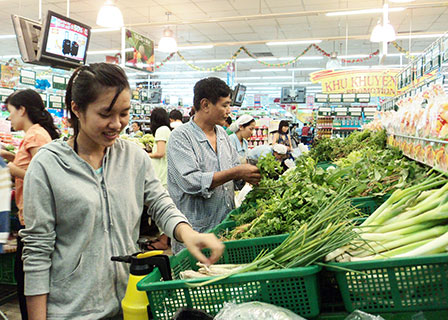 Tìm chỗ đứng
cho rau an toàn
