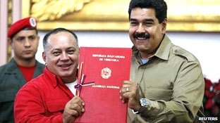 Tổng thống Venezuela 
được trao thêm quyền lực