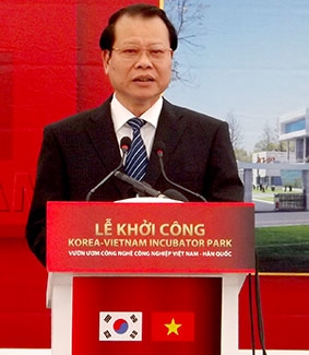 Dự án Vườn ươm Công nghệ Công nghiệp Việt Nam - Hàn Quốc sẽ tạo động lực
thúc đẩy đầu tư, phát triển kinh tế
vùng ĐBSCL