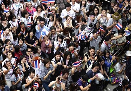 Người biểu tình Thái Lan tuyên bố lật đổ chính phủ vào Chủ nhật