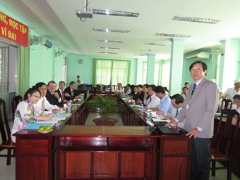 Viện - Trường Nice làm việc với Bệnh viện Đa khoa TP Cần Thơ