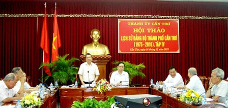 Đóng góp ý kiến Lịch sử Đảng bộ thành phố Cần Thơ (1975-2010)