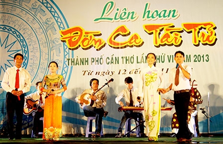 Đờn ca tài tử Nam bộ được công nhận là Di sản
văn hóa phi vật thể đại diện của nhân loại