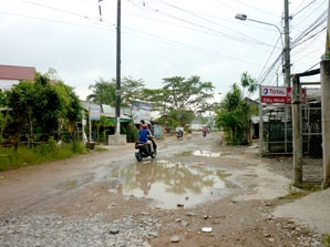 Sớm nâng cấp đường Hoàng Quốc Việt