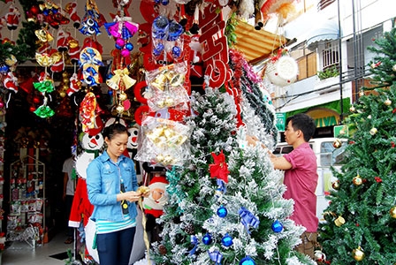 Chuẩn bị đón Giáng sinh