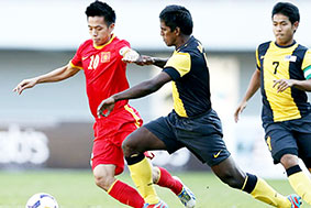 U-23 Việt Nam - U-23 Malaysia: 1-2 <br>
<b>Bóng đá nam chia tay SEA Games </b>