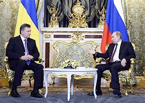 Tổng thống Ukraina đến Nga tìm tài trợ