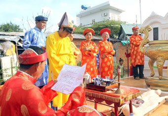 Long trọng tổ chức Lễ hội Kỳ Yên Thượng điền đình Thường Thạnh