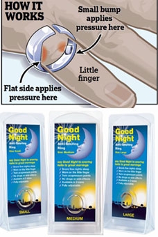 Nhẫn giúp ngủ ngon Good Night