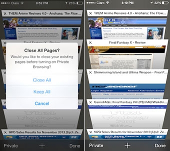 3 tính năng mới thú vị nhất của Safari trên iOS 7