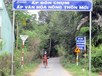 Ấp Đôn Chụm thoát nghèo