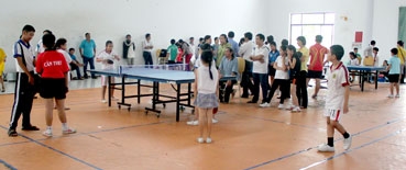 Bát nháo ngày thi đấu 
Taekwondo và bóng bàn