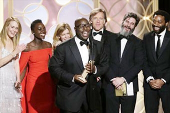 “American Hustle” và “12 Years a Slave” đoạt giải Quả cầu vàng 2014