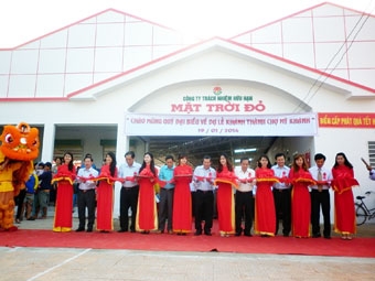 Khánh thành chợ Mỹ Khánh