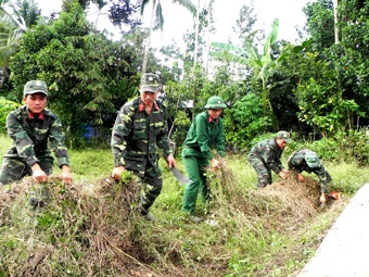 SÔI NỔI CÁC HOẠT ĐỘNG TẾT
QUÂN - DÂN NĂM 2014
