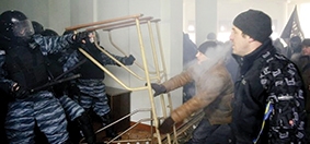 Phe đối lập Ukraina 
quyết không lùi bước