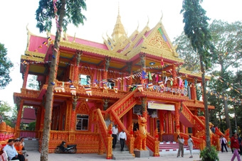 Đưa vào sử dụng Trường Sơ cấp Phật học Nam tông Khmer