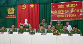 Phát động phong trào thi đua “Vì An ninh Tổ quốc” năm 2014