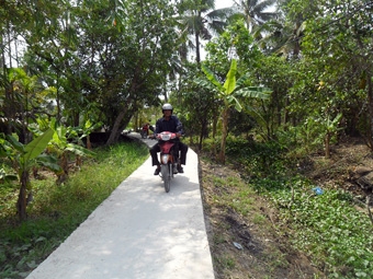 Nhiều công trình phục vụ công tác 
đảm bảo an toàn giao thông