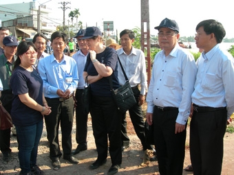 CHƯƠNG TRÌNH PHÁT TRIỂN LIÊN HỢP QUỐC KHẢO SÁT THỰC TẾ, ĐÁNH GIÁ TÁC ĐỘNG BIẾN ĐỔI KHÍ HẬU TẠI TP CẦN THƠ
