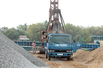 Thị trường vật liệu xây dựng vào mùa