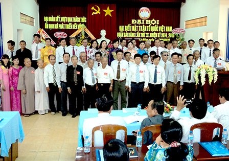 Đại hội Đại biểu Mặt trận Tổ quốc Việt Nam
quận Cái Răng nhiệm kỳ 2014-2019