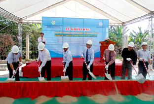 Khởi công gói thầu Nâng cấp LIA 1 tại phường Thới Hòa, quận Ô Môn