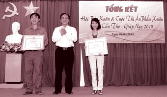 Ấn phẩm xuân Ninh Kiều và Thành đoàn Cần Thơ 
đạt giải Nhất