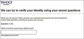 Câu hỏi bảo mật không an toàn: Làm sao bảo vệ tài khoản?