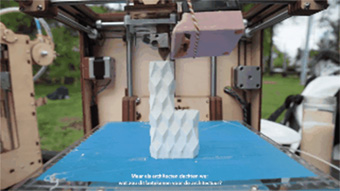 Ngôi nhà in 3D đầu tiên trên thế giới