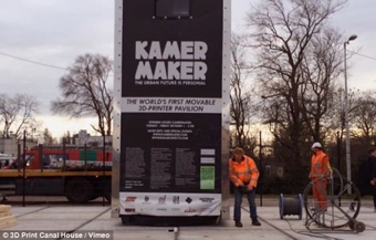 Ngôi nhà in 3D đầu tiên trên thế giới