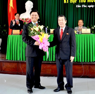 Đồng chí Trương Quang Hoài Nam
được bầu làm Phó Chủ tịch UBND thành phố