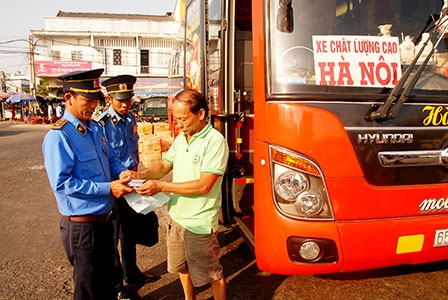 Phát hiện nhiều phương tiện chưa đảm bảo an toàn