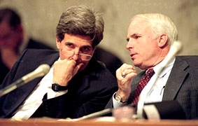 Quan hệ Kerry - McCain rạn nứt