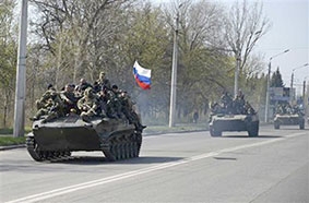 Đông Ukraina trước ngày hội nghị Genève