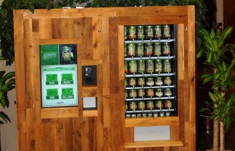 Quầy bán thực phẩm hữu cơ tự động