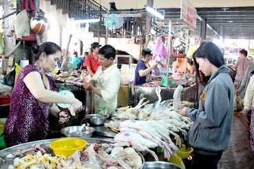 Sức mua các loại thịt gia cầm 
đang dần phục hồi