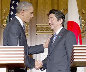 Mỹ-Nhật nhất trí về an ninh, bất đồng về thương mại