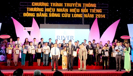 VINH DANH 130 THƯƠNG HIỆU, NHÃN HIỆU NỔI TIẾNG ĐBSCL NĂM 2014