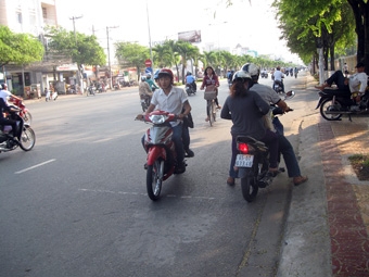 Hiểm họa khi đi ngược chiều