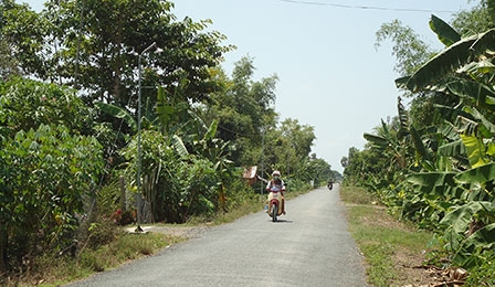 Chặng đường “nước rút” để Thạnh Thắng
đạt xã nông thôn mới