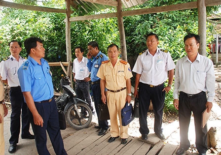 Thành lập đoàn kiểm tra liên ngành đảm bảo trật tự an toàn giao thông đường thủy nội địa