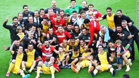 Atletico Madrid “chiếu dưới” lên ngôi