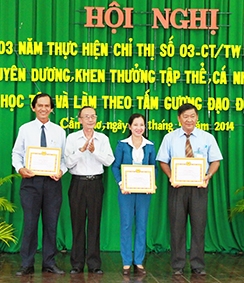 Sơ kết 03 năm thực hiện Chỉ thị 03 -CT/TW của Bộ Chính trị