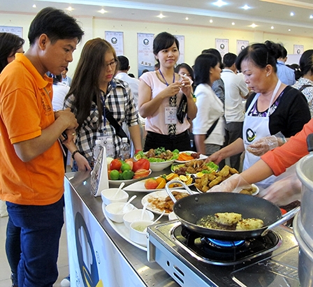 Đơn vị Ẩm thực ven sông đạt giải nhất 
“Ngày hội ẩm thực - Hương vị quê nhà”